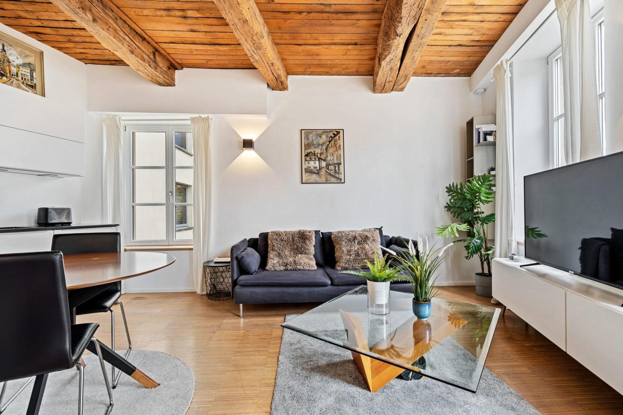 Modern 1br In Unesco Grund, Appartement Luxemburg